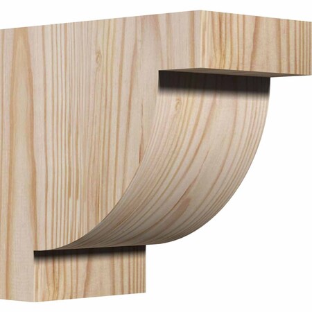 Ekena Millwork Alpine Smooth Corbel, Douglas Fir, 3 1/2"W x 6"D x 6"H COR04X06X06ALP00SDF